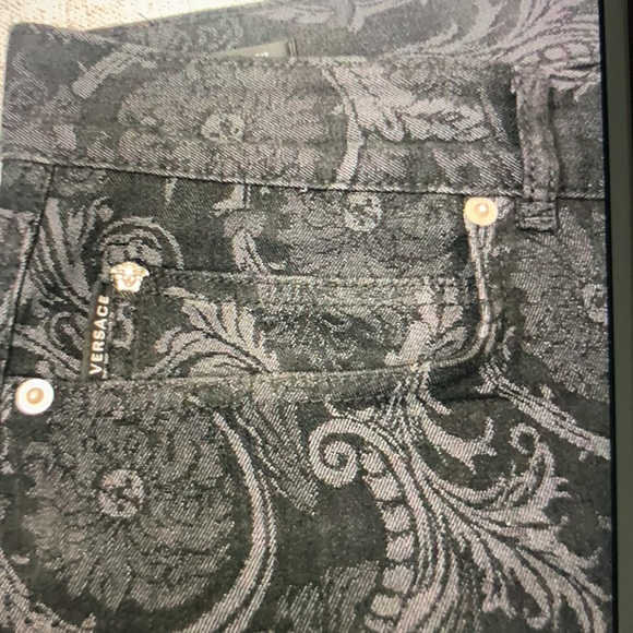 Authentic Versace Pants sz 36 Md in Italy Worn Few Times Excellent Condition - Picture 12 of 12